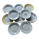 Mismatched vintage dinner plates
