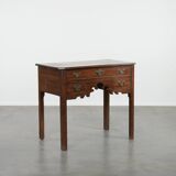 English Antique Lowboy/Side Table Made of Oak from the 18th Century