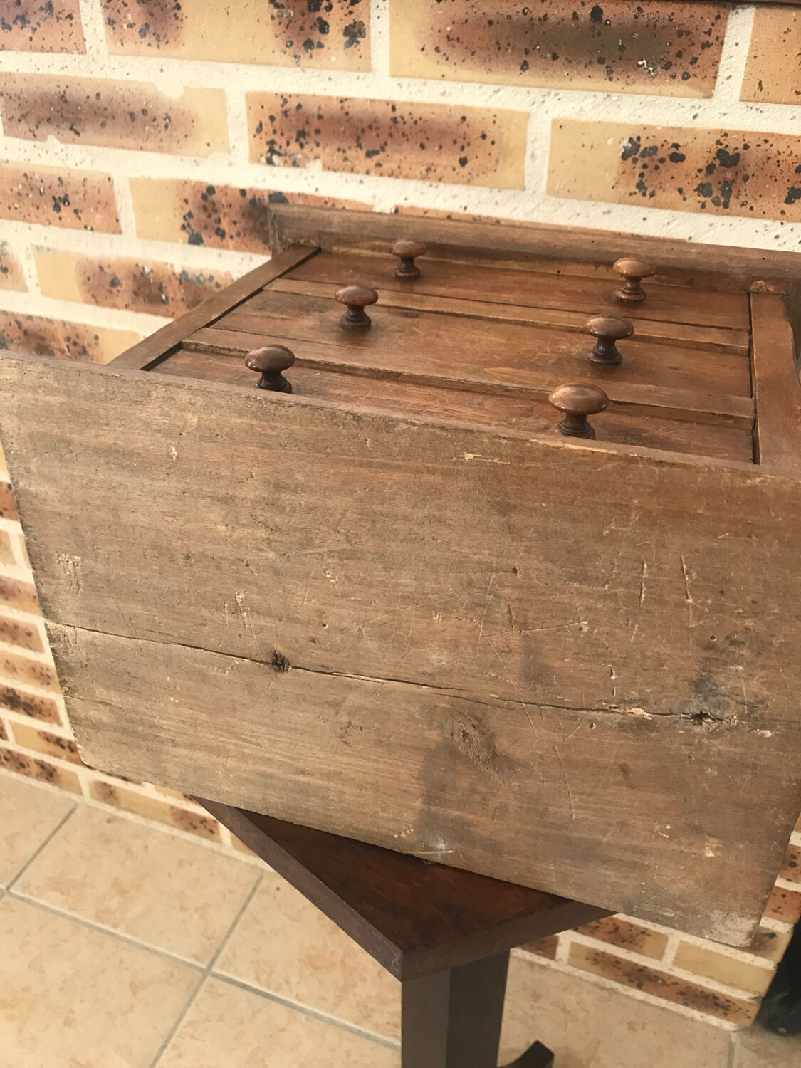 Old small jewelry chest of drawers