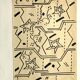 Elie dayan, untitled (abstract composition 1). felt pen on paper