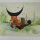 Roland CUCEJ: Triumph of the Moon, original signed lithograph