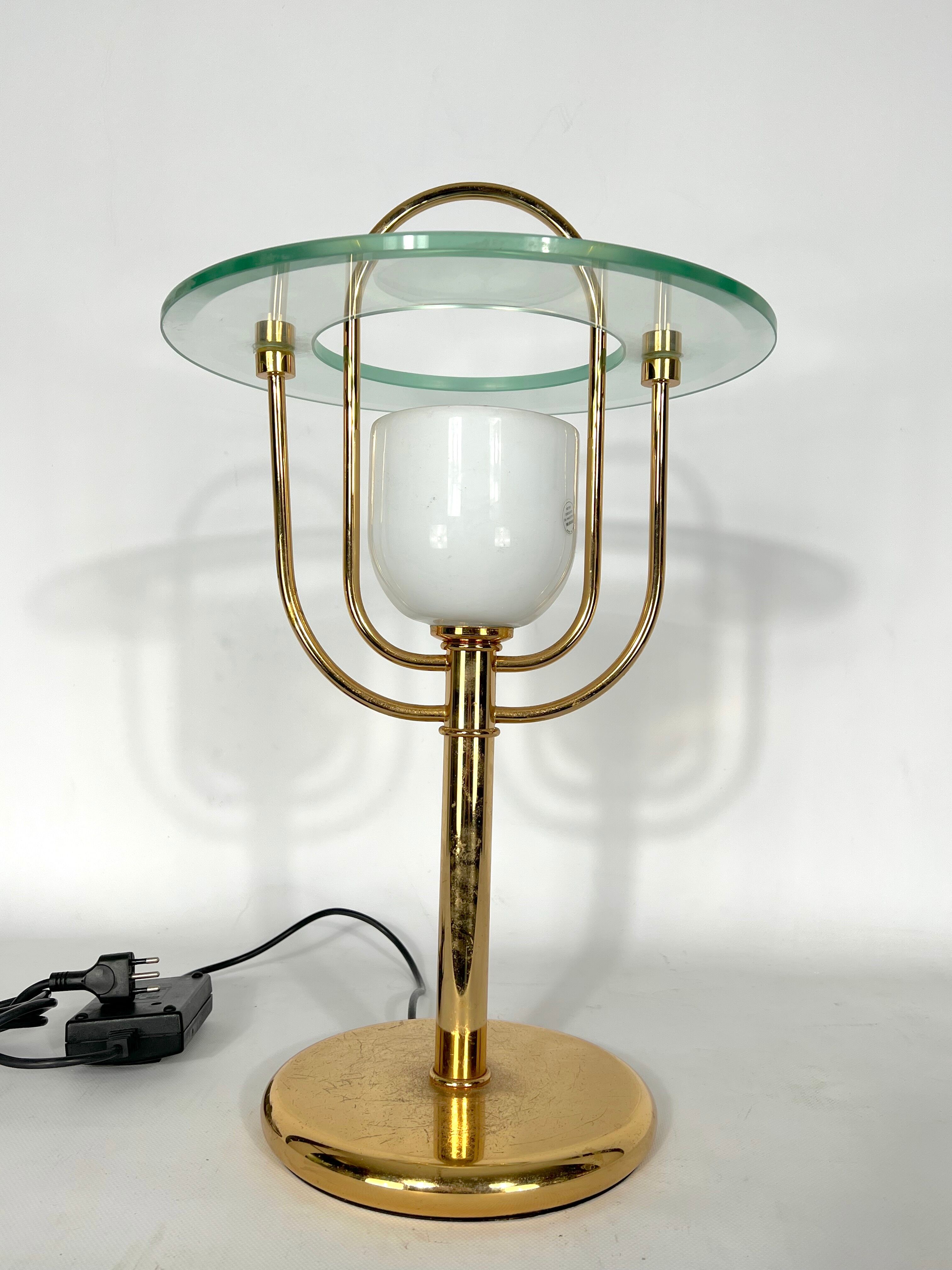 Vintage Fontana Arte style table lamp from 70s