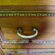 Louis XVI style molded and carved walnut chest of drawers