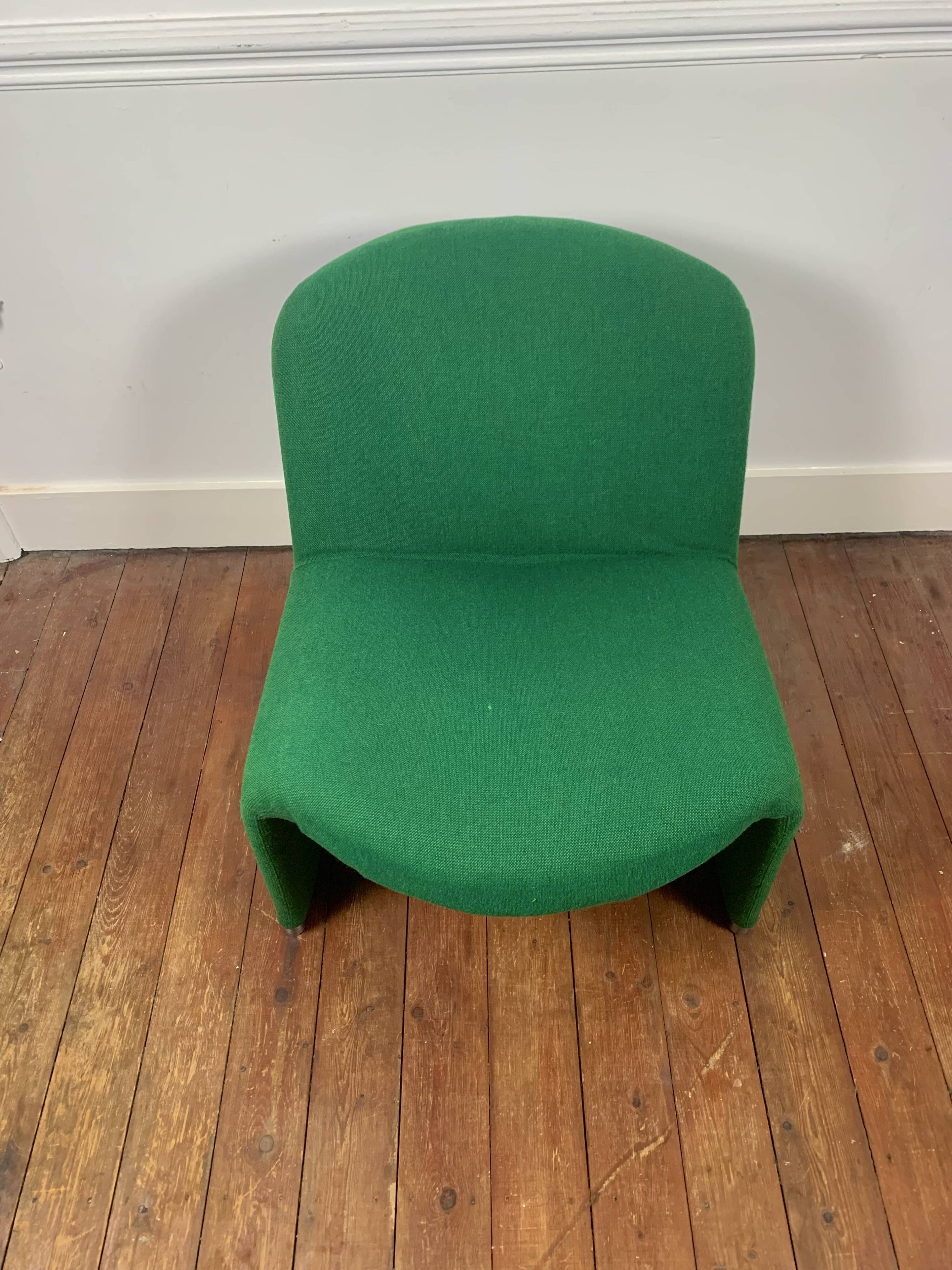 Alky armchair by G. Piretti – Emerald green, 1970s