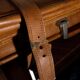 Brown soft suitcase