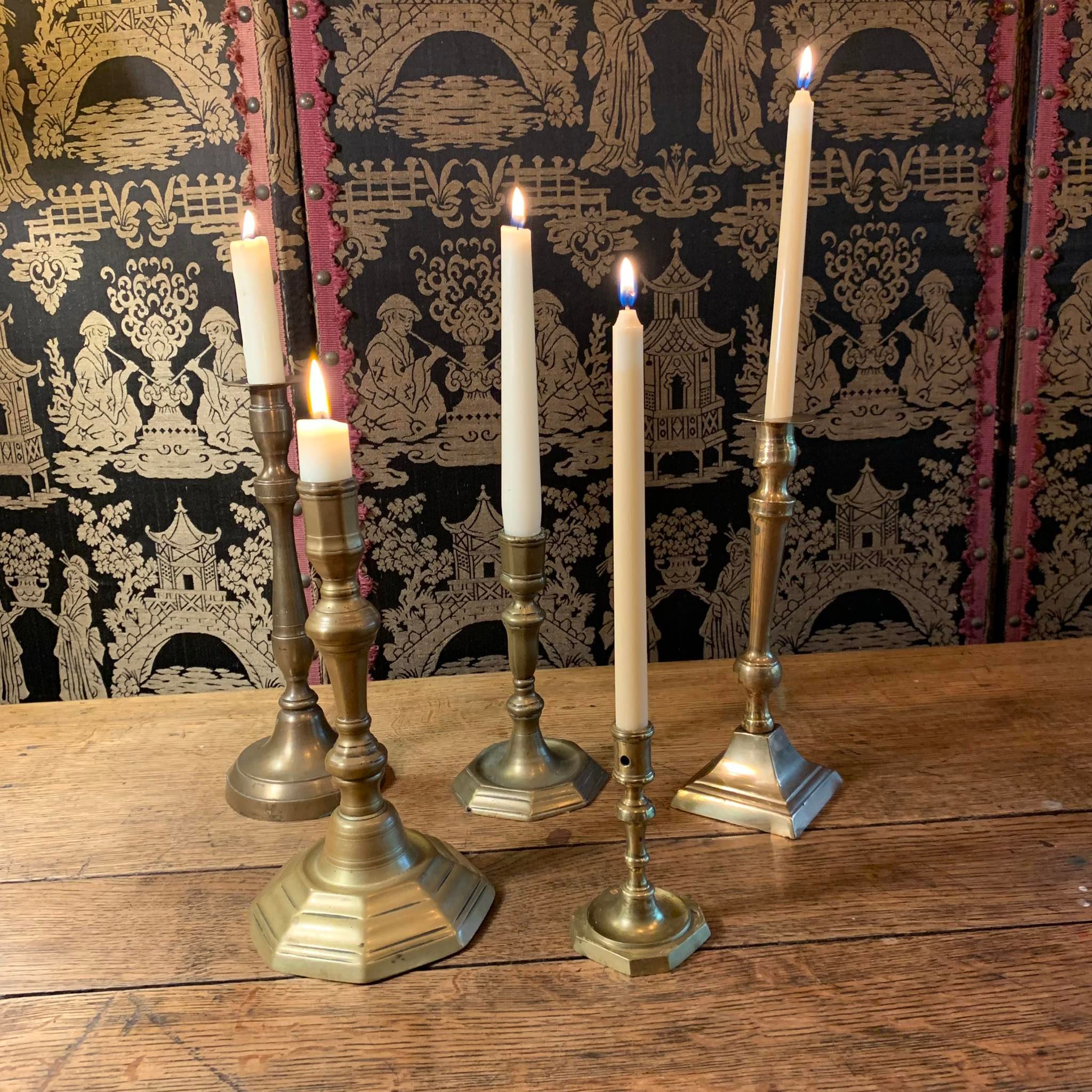 Set of candle holders