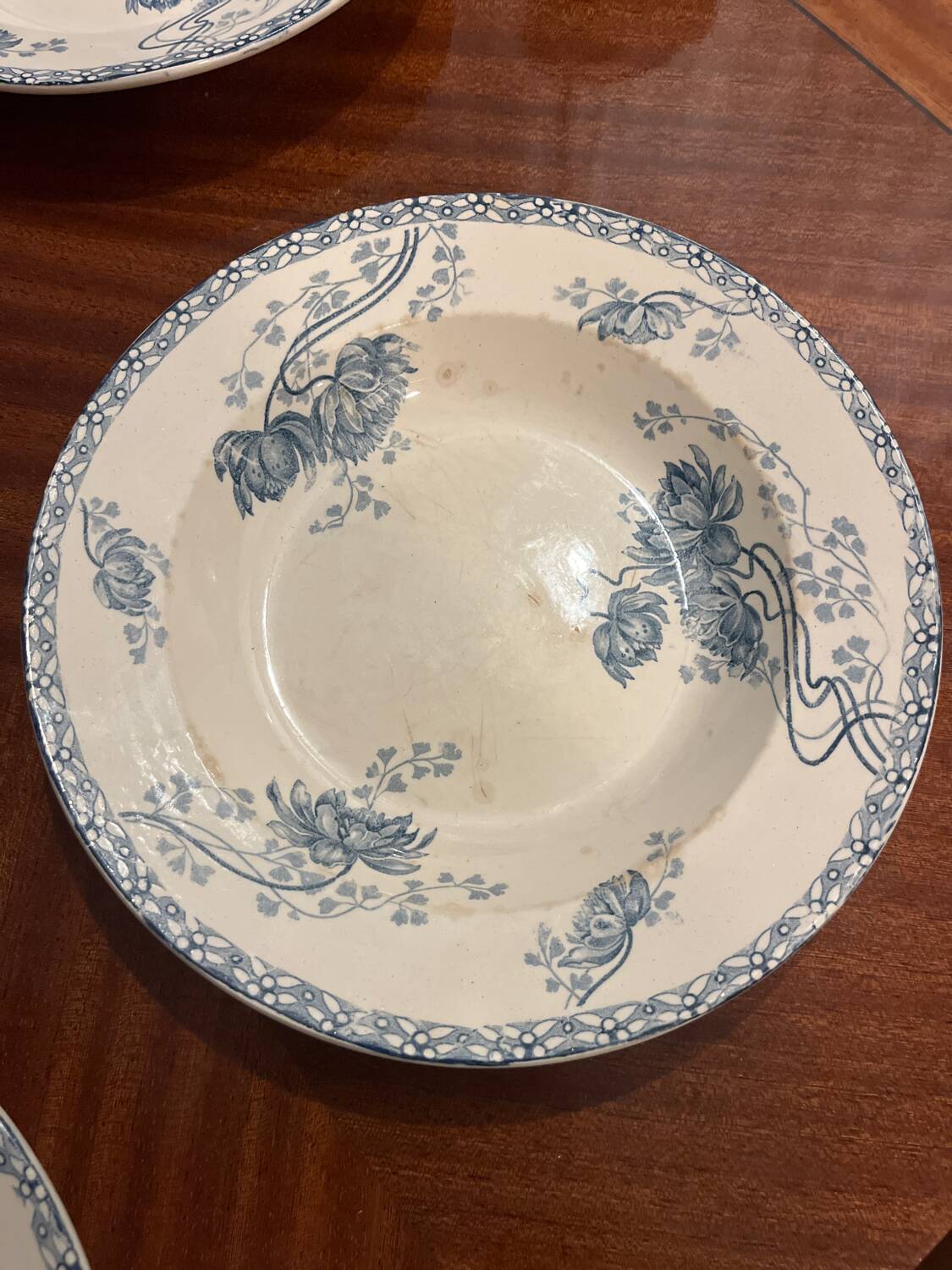 4 Royal Plates U&C Sarreguemines