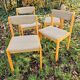 4 Scandinavian chairs, 1950s-70s