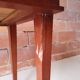 Modernist mahogany desk DLG Maxime Old – Hourglass handles (1940)