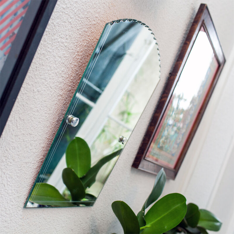 Retro carved mirror