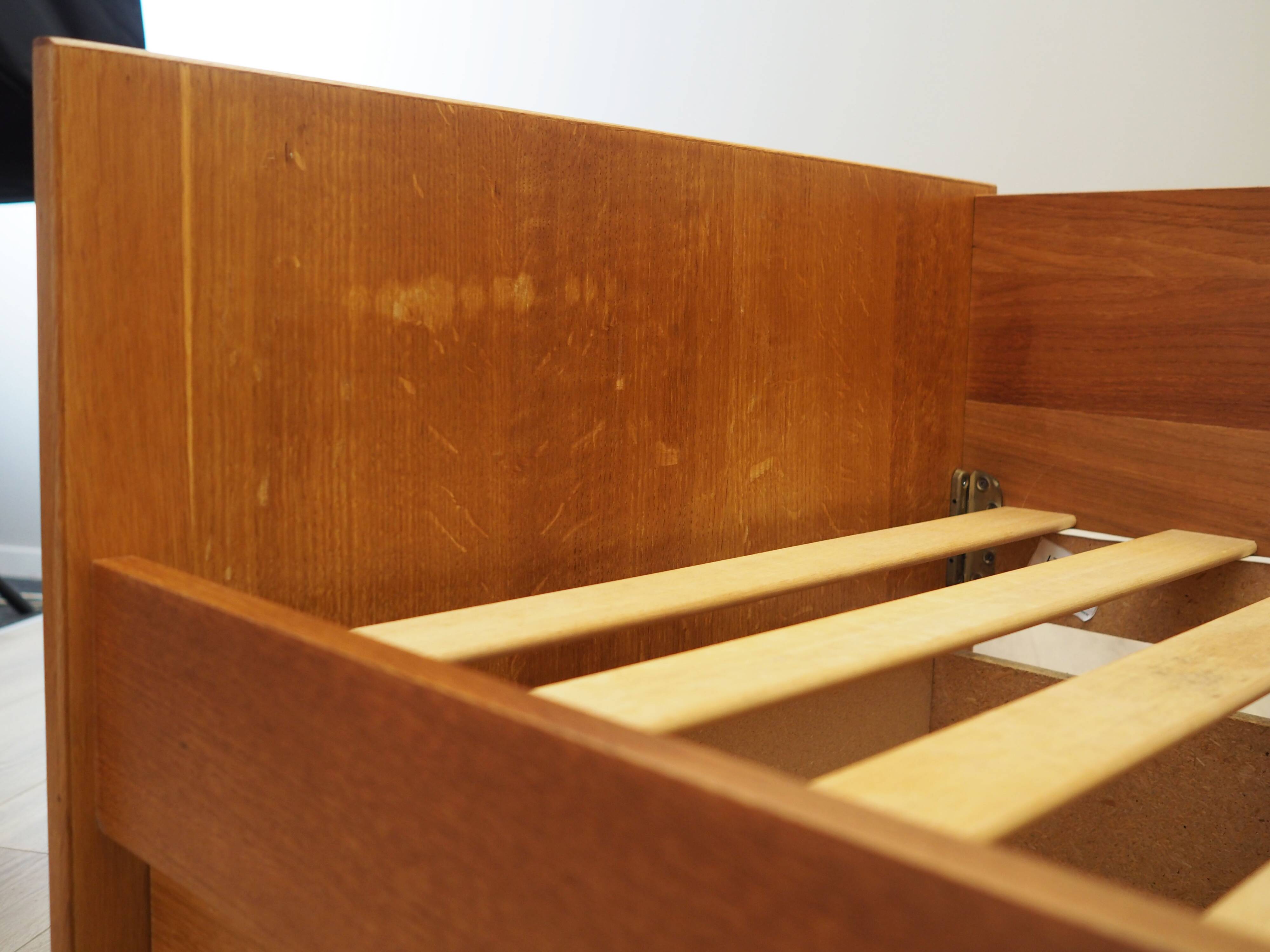 Ash bed, Danish design, 1970s, production: Denmark