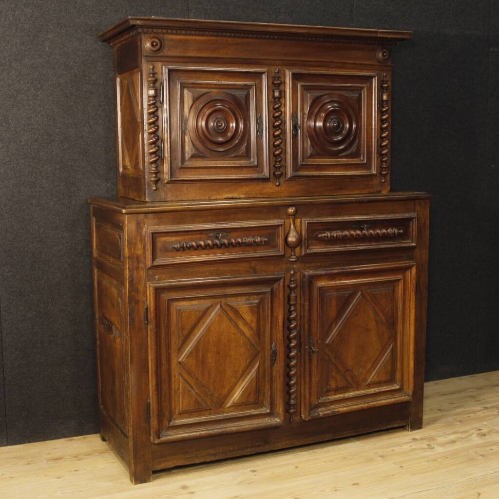 Antique French cupboard from 18th century