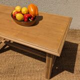 Light oak coffee table