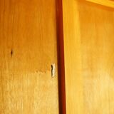 Modernist gilded oak cabinet circa 1960