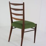 Set van 4 Pastoe ST09 teak stoelen 'Bilderdijk'