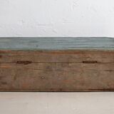Antique light blue patinated box (c.1920)
