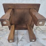 Coffee table signed P. Garnier