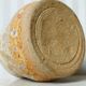 Brutalist ceramic in glazed chamotte stoneware