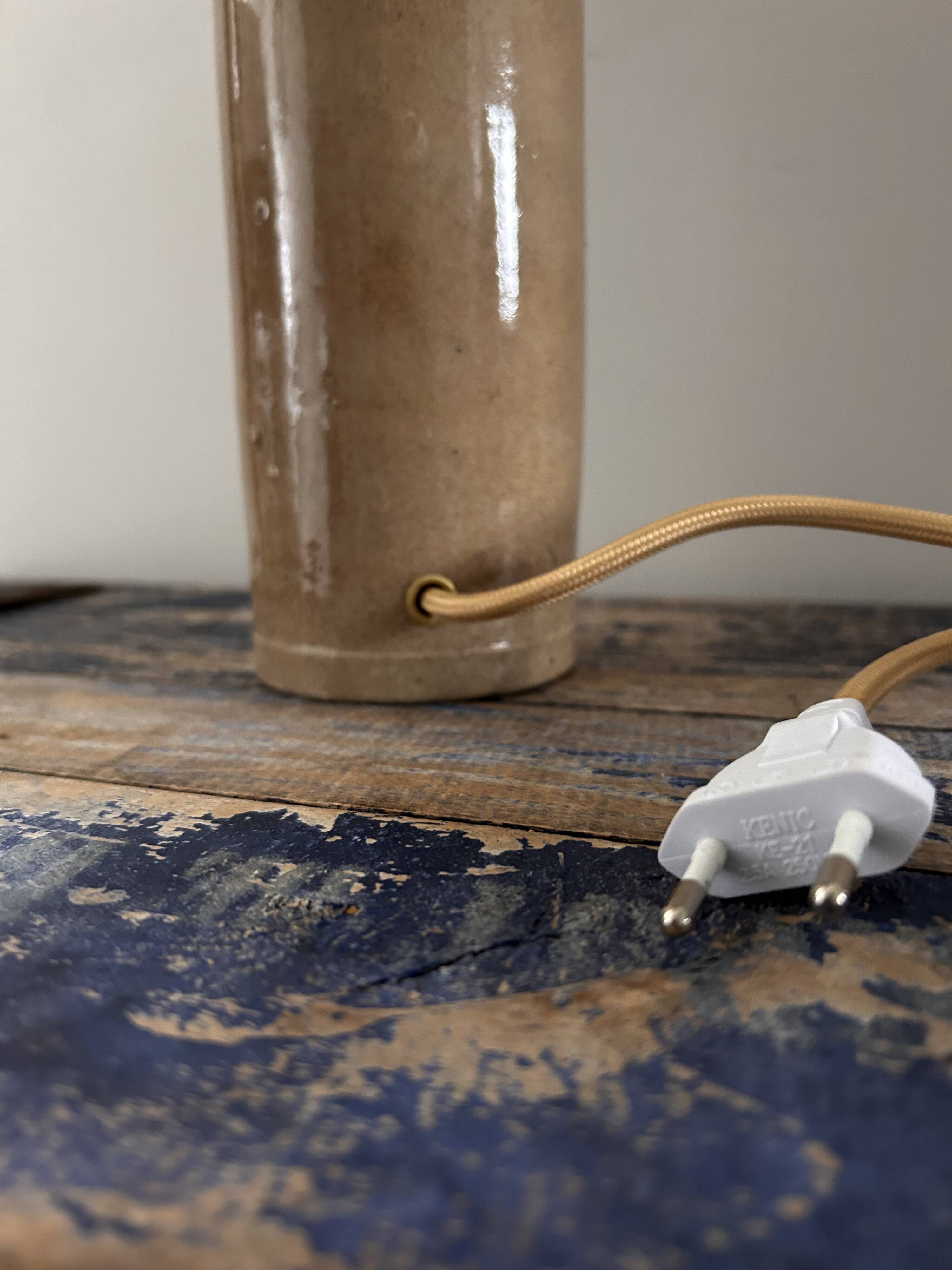 Sandstone table lamp