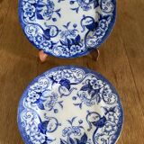 2 assiettes Creil et Montereau