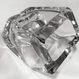 Vintage Ashtray • Pen Holder • Crystal • Daum France • 1970