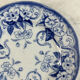 Creil Montereau Flora dessert plate