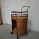 Vintage wicker bar