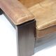 Chaise vintage Leolux en cuir épais couleur cognac par Harry de Groot fabriqué dans les années 60