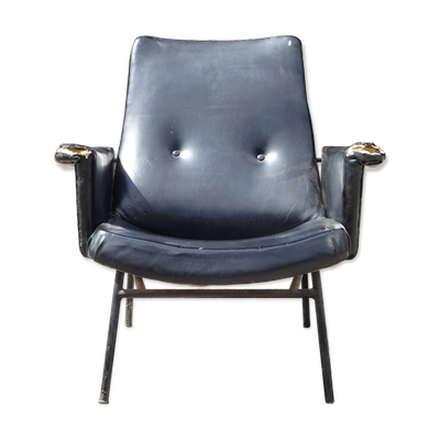 Fauteuil SK660 de Pierre Guariche, édition Steiner, vers 1953.