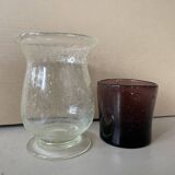 Biot glass container