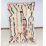 Handmade moroccan berber carpet 170 x 100 cm