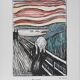Edvard Munch: The Scream, signed lithograph