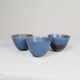 Mid-Century Modern Set of 3 Bowls Rörstrand Gunnar Nylund, Sweden, 1950s