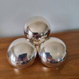Christofle silver-plated mendiant 3-compartment serving tray