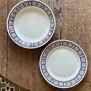 Lot de deux plats vintage - Robinson de Badonvillier