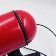 Orientable vintage clip spotlight, European production, 1980s.