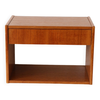 Scandinavian wall shelf or wall bedside table 1960