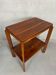 Art deco side table – oak