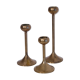 Scandinavian candlesticks trio, 1960s