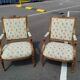 Paire de fauteuils anciens style louis xvi