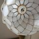 Suspension fleur vintage en nacre