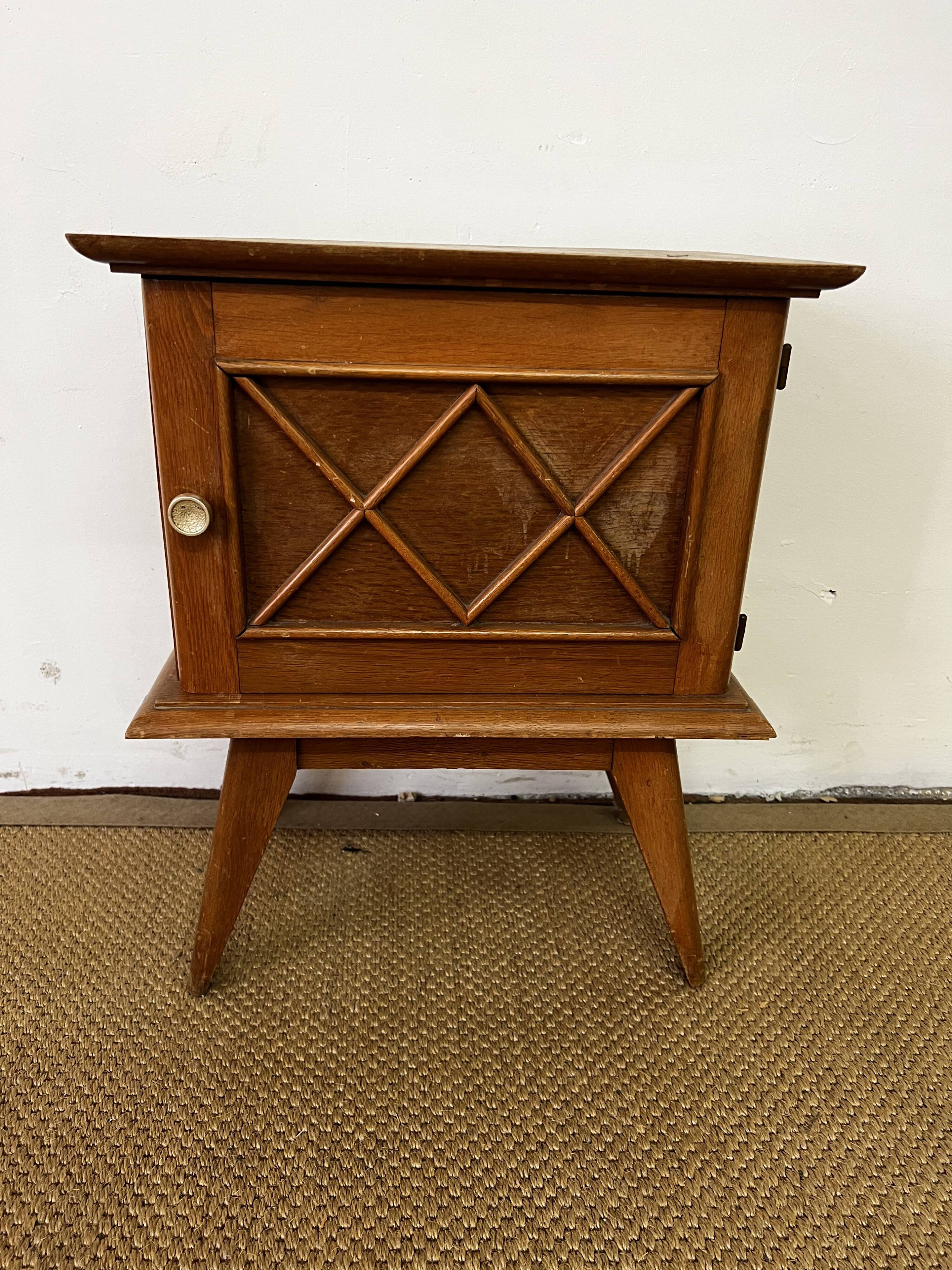 Table de chevet vintage années 60