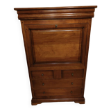 Louis Philippe style solid cherry secretary desk