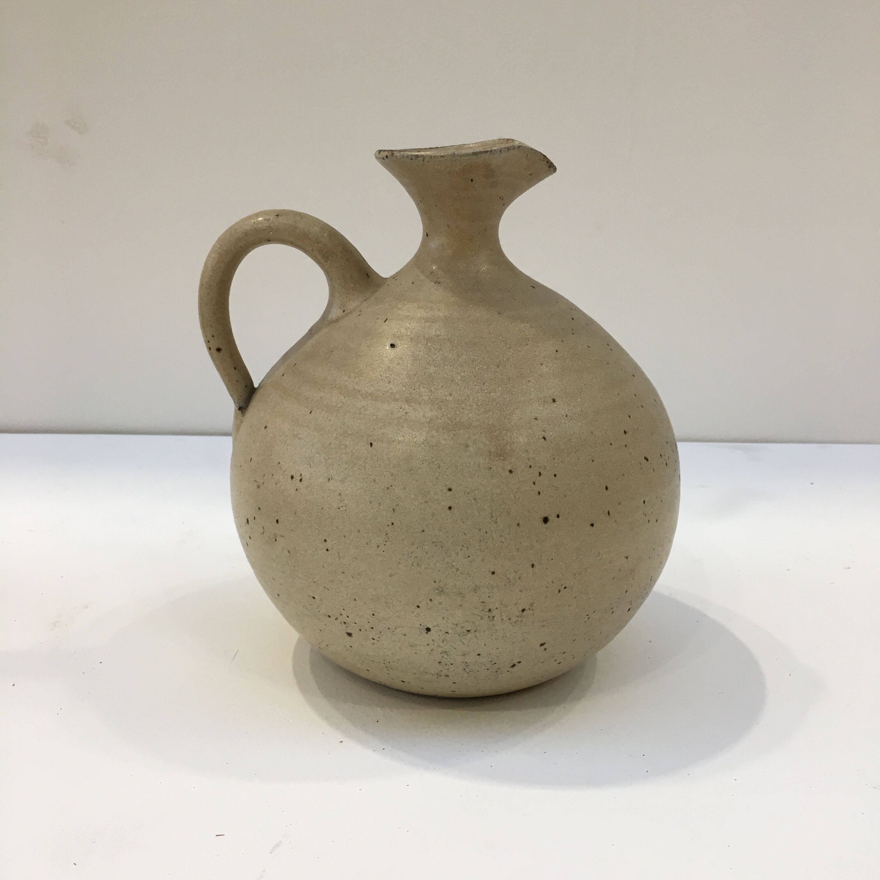 Large pyrite sandstone jug