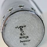 Ceramic lamp by Sylvia Leuchovius, Rorstrand, Sweden, 1970s