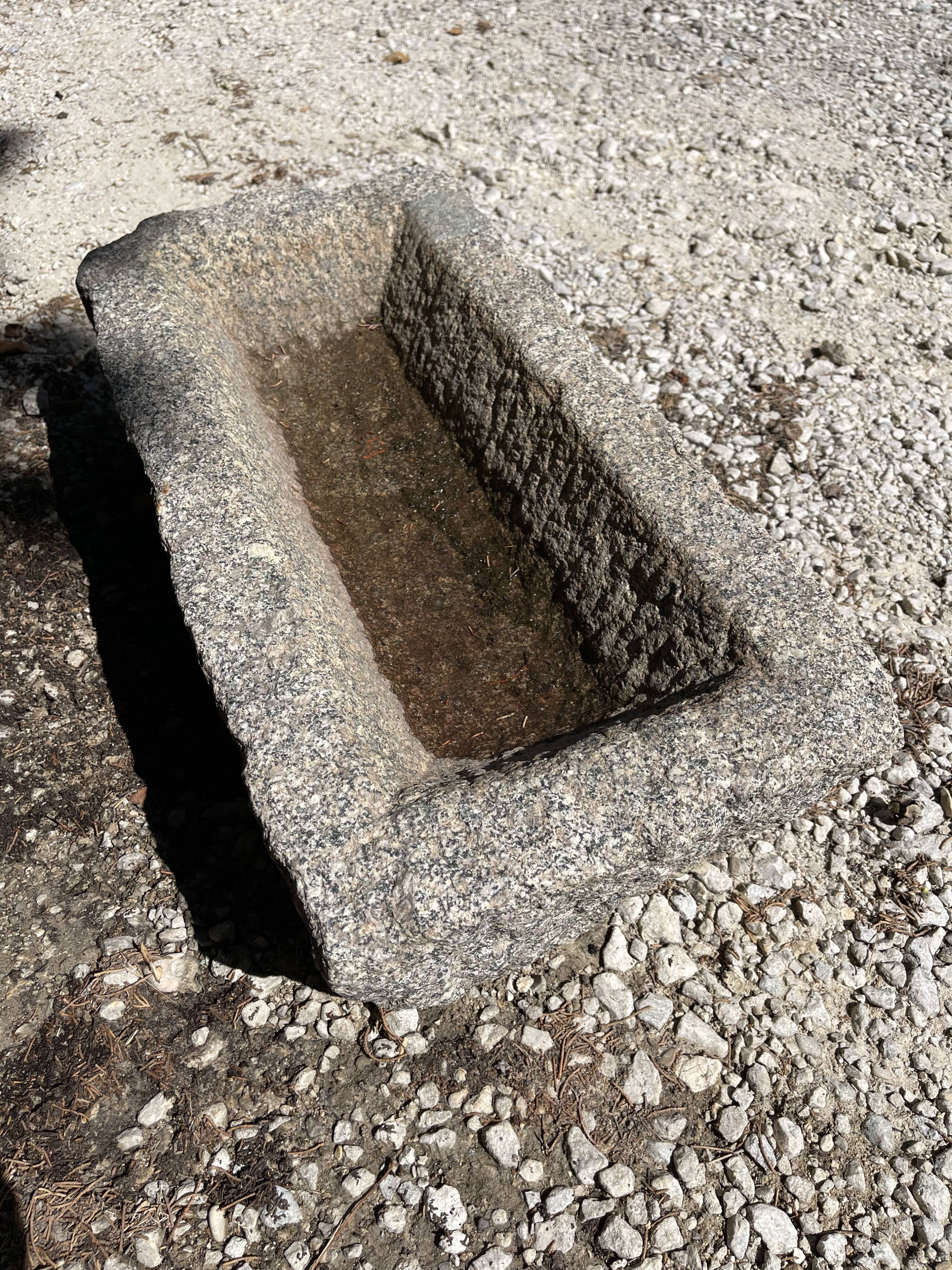 Ancient stone trough