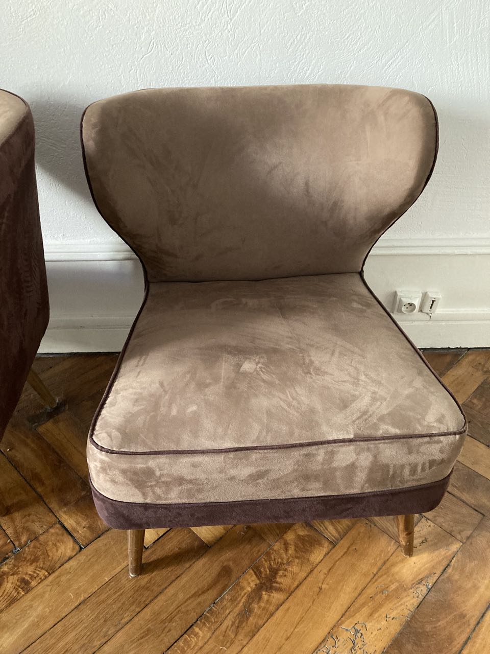 Pair of cocktail chairs