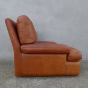 Fauteuil cuir DUVIVIER vintage loft