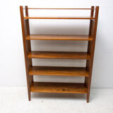 Larch wood bookcase, 1970´s, Czechoslovakia