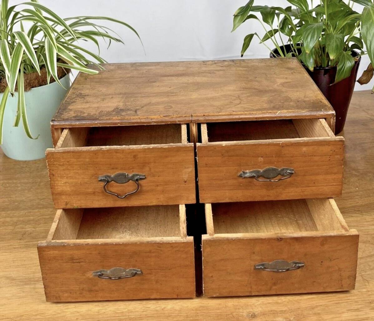 Small wooden storage unit